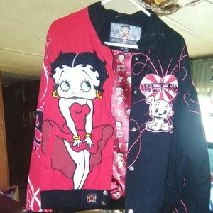 Betty boop bomber jacket